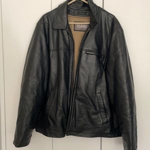 BLACK LEATHER JACKET
